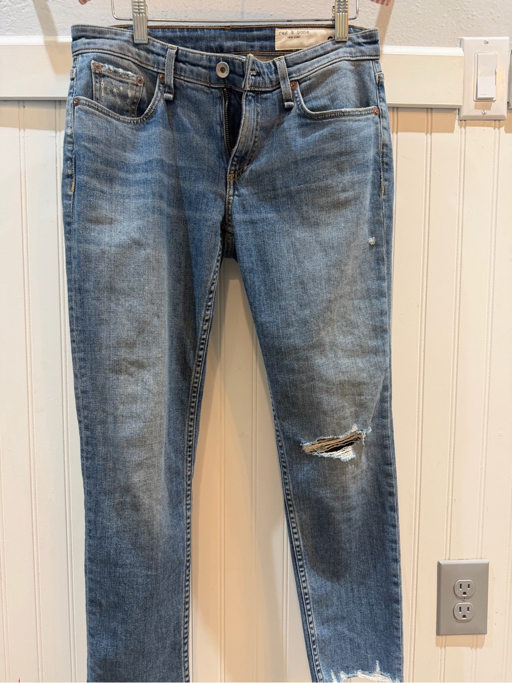 Rag & Bone Dre Low-Rise Slim Boyfriend Jeans